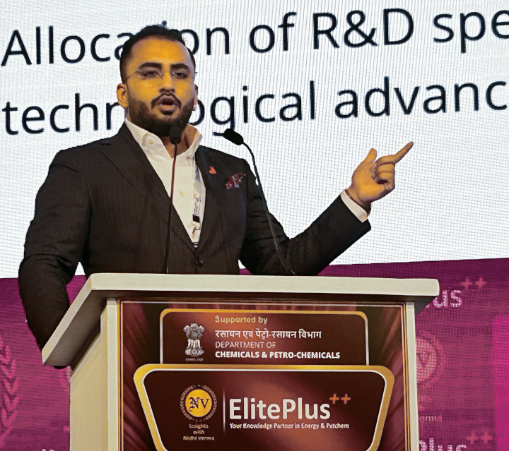 Anan Hiyasat, CEO, Uteco MEA presenting at the Elite Conference on 1 October 2024 in Mumbai