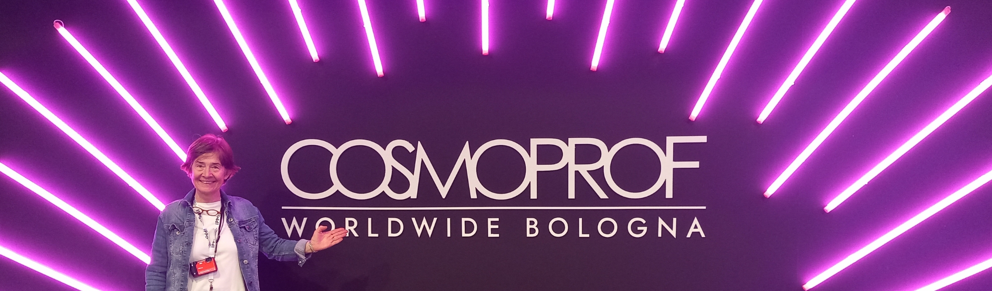 Journalist Dominique Huret at Cosmoprof 2026